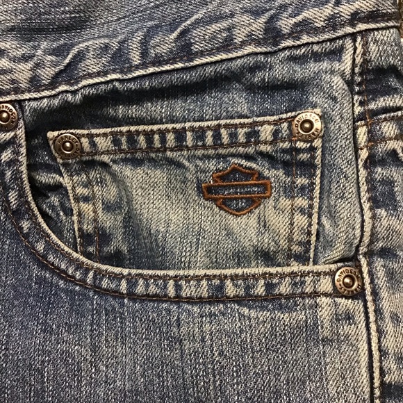 Harley Davidson Men’s Straight Leg Jeans. Size 40” x 32l L - Picture 12 of 12